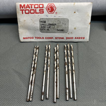 Matco Tools HD8 Josh Speed Steel 1/8” Drill Bits Lot Of 9 USA Made - $19.32