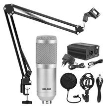 microfono bm 800 Studio Microphone Silver grey kits 3 - £76.28 GBP