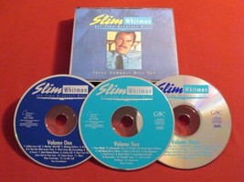 Slim Whitman 36 ALL-TIME Greatest Hits 1993 Cema 3CD Set Pop Folk Country Vg+Oop - £10.89 GBP