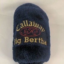 Callaway S2H2 Big Bertha Fur Long Neck Headcover Fairway Head Cover Wood #1 Blue - $13.99