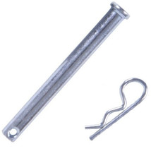 Garage Gate Door Hardware Clevis Pin 5/16″ X 3″ &amp; #5 Hair Pin Steel KIT - $5.95