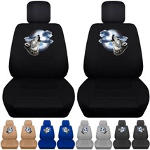 Howling wolf design front set car seat covers fits Nissan Murano 2003-2020  - £68.40 GBP