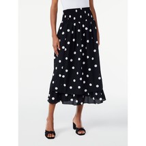 Scoop Women&#39;s Smocked Midi Skirt- Medium (8-10) - £24.04 GBP