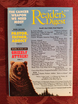 READERS DIGEST Magazine June 1992 Grizzly Attack Sally Quinn Feminism Ta... - £9.86 GBP
