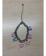 Disney Mickey Heart Charm Bracelet - $330.76 MXN