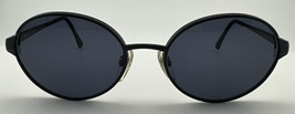 Vintage ANNE KLEIN Sunglass 4002 Italy Shades Ladies Rare Sunglasses Oval Black - £124.10 GBP