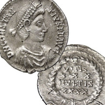 Constantius II / Wreath. Son of Constantine the Great. Sirmium mint. Roman Coin - £170.68 GBP