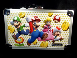 Vaultz Super Mario 3D Locking Supply Box Mario Luigi Toad Peach NWT - £12.09 GBP