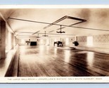 RPPC Large Ballroom Longfellow Wayside Inn South Sudbury MA Postcard N14 - $4.90