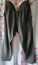 Men&#39;s Puma Dark Gray Warm Cell Sport Lifestyle Athletic Sweatpants Size Large - £23.43 GBP