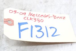 03-09 MERCEDES-BENZ CLK 350 Rear Left Seat Belt Buckle F1312 image 12
