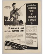 1954 Print Ad Bausch & Lomb Variable Power Hunting Sight Scopes Rochester,NY - $13.48