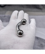 In Stock Gauge/Thickness 8mm Stainless Steel Body Jewelry Bent Barbell - $27.35 CAD