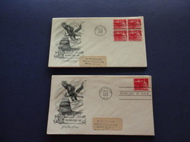 1962 Air Mail New Postal Rates 1963 First Day Issue Envelope Stamps Dec ... - $2.50