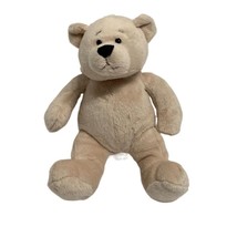 Webkinz Ganz Cream Colored Beige Bear Plush Stuffed Animal Toy 9 in Tall 86338 - $6.92
