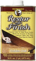 Howard Products RF3016 Restor-A-Finish, 16 Fl Oz (Pack of 1), Golden Oak - £23.97 GBP