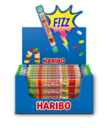 Haribo Roulette FIZZ! SOUR gummy bears rolls-40 rolls -Made in Germany FREE SHIP - $69.29