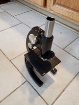 VTG Hinged Foldable Microscope Stand Bausch Lomb Rotating 3x Objective # LP8968 - £145.79 GBP