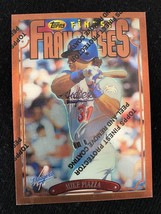 1996 Topps Finest Franchises Mike Piazza #275 Dodgers - £1.54 GBP