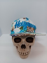 Hollywood Adult Baseball Cap Hat Multicolors Floral Pattern Embroidered Adj - £14.17 GBP
