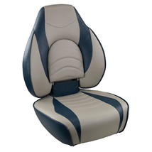 Springfield Fish Pro High Back Folding Seat - Blue/Grey - £235.73 GBP