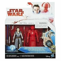 Hasbro Star Wars Rey (Jedi Training) &amp; Elite Praetorian Guard 2-Pack Action... - £7.00 GBP
