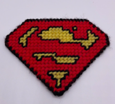 Superman Patch Superman Logo Custom Superman Emblem Vintage Handmade  - $5.69