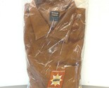 Van Heusen Shirt Vanopress size 16 16.5 Burnt Orange Loop Collar Vintage S6 - $44.95
