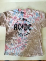 AC/DC High Voltage Tie Dye Shirt Size Large Nwot - £26.03 GBP