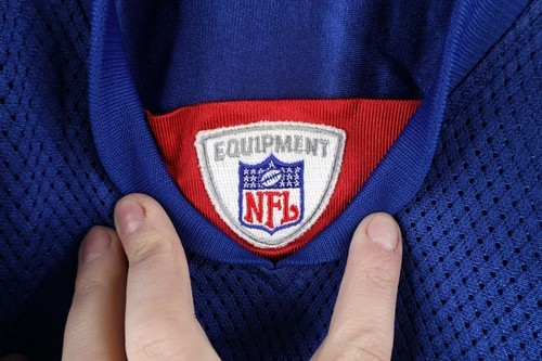 Vintage Reebok Mens 2XL Jeremy Shockey New York Giants Football Jersey Blue #80 Item image 7