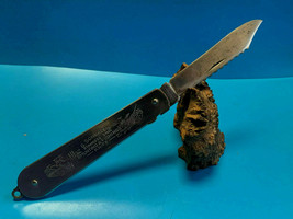 Collectible Geo. Schrade Knife Co Inc. B&#39;p&#39;t&#39; Conn. SS Hunting &amp; Fishing Knife - £78.72 GBP