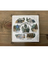 Vintage Sequoia and Kings Canyon National Park Souvenir Ceramic Trivet Tile - £22.28 GBP