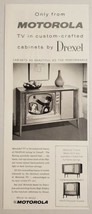 1959 Print Ad Motorola TV in Custom Crafted Profile Style Cabinets by Dr... - £9.00 GBP