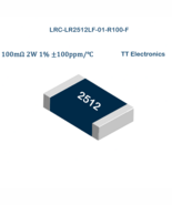 10X LRC-LR2512LF-01-R100-F TT Elec. SMD Current Sense Resistor 0.1Ohm 1%... - $6.10 CAD