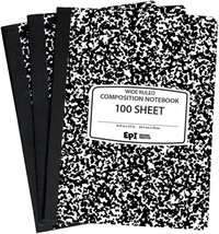 EPI 3 Pack Composition Notebook Wide Ruled, 200 Pages (100 Sheets) 9-3/4... - $23.23