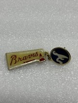 Vintage Atlanta Braves Lapel Hat Pin 1993 MLB Major League Baseball Hang... - $8.19