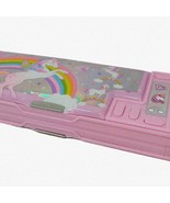 Unicorn Magic Stationery Box: 2-Compartment Pencil Case with Pop-Out Cal... - $113.63 CAD