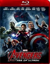 Marvel Avengers Age of Ultron Blu-ray Superhero Movie Downey Hemsworth Johanssen - £7.00 GBP