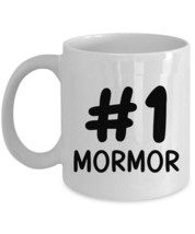 #1 Mormor Coffee Mug 11/15oz Ceramic Mother&#39;s Day Christmas Tea Cup Gift For Mom - £12.61 GBP+