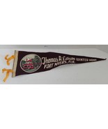 Vintage 1970&#39;s Thomas Edison’s Winter Home Florida Pennant Flag Ft Myers - €45,86 EUR