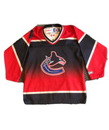 CCM Maska Air Knit VANCOUVER CANUCKS Alternate Hockey Team JERSEY Child ... - $25.20