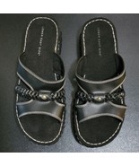 VTG 90s Lower East Side Chunky Lug Sole Jammer Platform Slide Sandals Wo... - $48.96