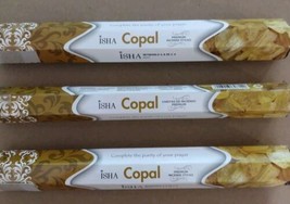 3X COPAL INCIENSO / COPAL INCENSE FROM INDIA - 3 CAJAS de 20 c/u -ENVIO ... - £10.12 GBP