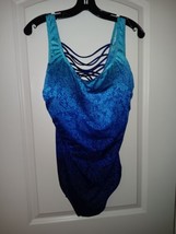 Longitude Great Lengths One Pc. Sz. 22 Ombre Blue - £26.00 GBP