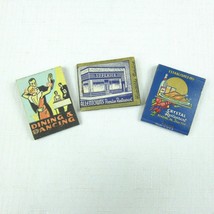 3 Vintage Matchbooks FULL Tony&#39;s Supper Superior Crystal Restaurant Penn... - $29.99