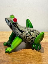 Sculpture en vitrail de Murano faite à la main &quot; Grenouille &quot; - £130.49 GBP