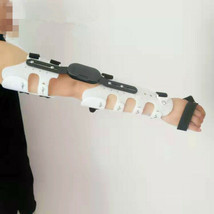 Adjustable Hinged Elbow Joint Arm Fixed Brace Support Splint Orthosis Band - £64.49 GBP
