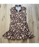 IBKUL Leopard Print Sleeveless Active Dress UPF 50+ Golf Tennis Pickleba... - $918.74 MXN