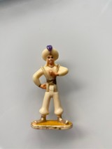 Disney Aladdin Prince Ali Polly Pocket Figure Bluebird Playset Tiny Collection - £10.82 GBP