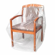 250 General Furniture Covers On Roll 28X17X611 Mil Clear Plastic Bagshome - £139.19 GBP